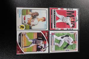 lot 128 image: Shohei Ohtani Baseball Card Lot w  (2) Rookie Cards  12 Cards
