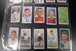 lot 180 image: Vintage Tobacco Soccer Card Lot  20 Cards
