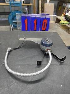 New Emerson motor pt no 050-0259-13 208230 v. As shown.