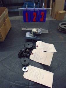 Country Flame pelletcorn parts. Motorsprocketsauger drive adapter. As shown.