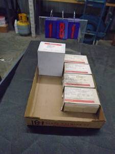 Honeywell radiator valves & motorized valve. As shown.