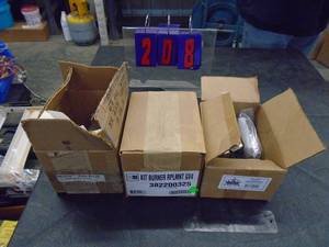 Burner kit # 38220325 & crown # 300126 &LP kit # 400-6739. As shown.