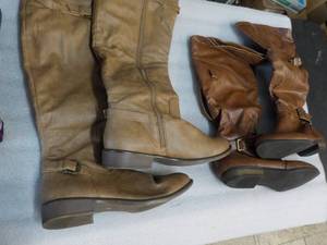 2 Pair Boots size 9 12 and 10...