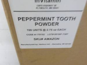 Box of 100 - 2.75 oz Jars Invitamin...
