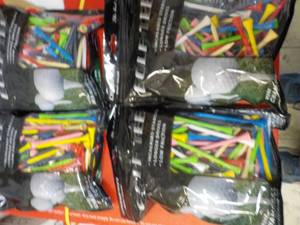 4 Bags Champ Key Golf Tees...