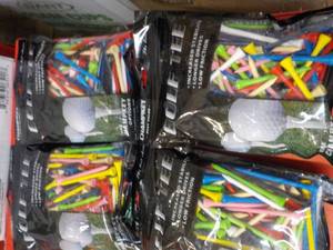 4 Bags Champ Key Golf Tees...