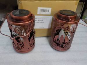 2 Solar Lanterns...