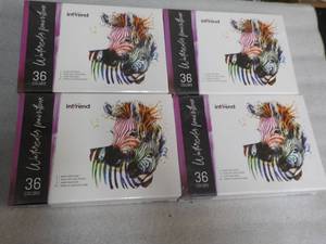 4 in Trend Watercolor Paint Boxes...