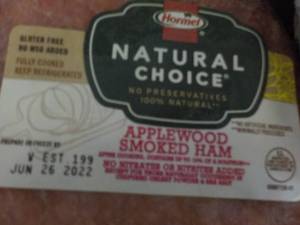 4 Natural Choice Hormel Frozen Appl...