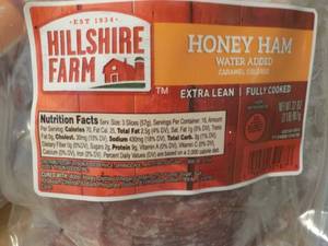 3 - 32 oz Frozen Hillshire Farm Hon...
