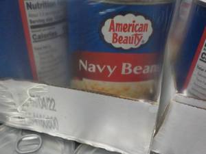 24 Cans American Beauty Navy Beans...