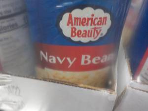 24 Cans American Beauty Navy Beans...