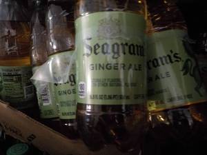 24 pack Seagrams Ginger Ale...