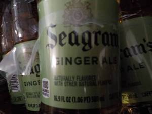 24 pack Seagrams Ginger Ale...