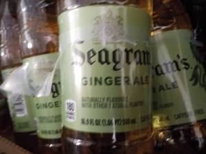 24 pack Seagrams Ginger Ale...