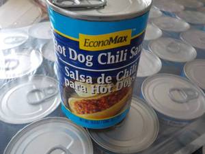 24 Pack EconoMax Hot Dog Chili Sauc...