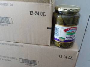 12 Jars Heifetz Organic Kosher Dill...