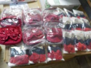 6 Purses and 12 - 3 pack Headbands...