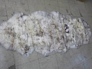 Windward Double Sheepskins Rug with...