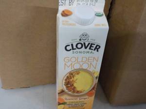 6 x Clover Sonoma golden moon turmeric ginger best date 1-23-23