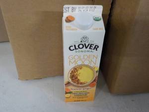 6 x Clover Sonoma golden moon turmeric ginger best date 1-23-23