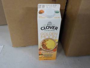 6 x Clover Sonoma golden moon turmeric ginger best date 1-23-23
