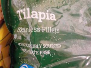 3 x 32 oz frozen packages Tilapia skinless fillets