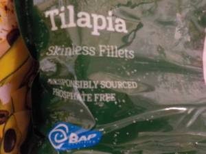 3 x 32 oz frozen packages Tilapia skinless fillets