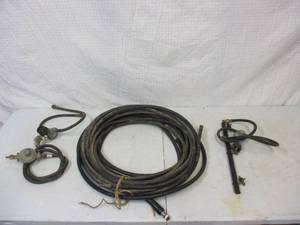lot 32 image: 100 ft Gas Line Hose and Regulatory Hoses