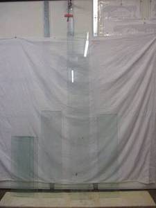 lot 12 image: Lot of Glass Shelving pieces. Various sizes.