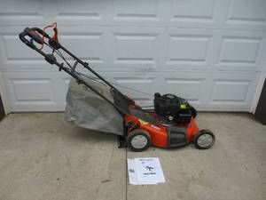 lot 61 image: Husqvarna Auto Walk Lawn Mower with Bagger and Manual
