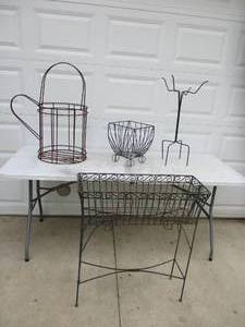 lot 69 image: Lot of Metal Gardening Items