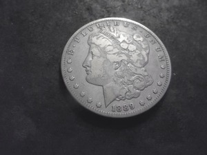 1889 S Morgan Silver Dollar