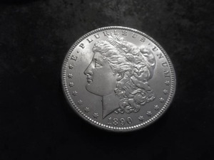 1890 Morgan Silver Dollar
