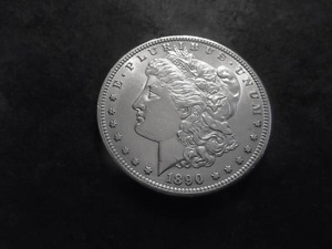 1890 S Morgan Silver Dollar