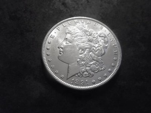 1891 S Morgan Silver Dollar