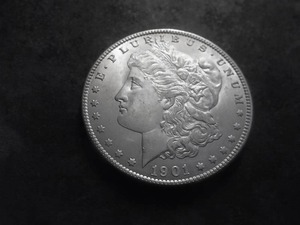 1901 O Morgan Silver Dollar