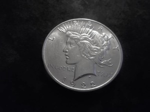 1922 D Silver Piece Dollar