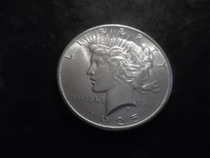 1925 Silver Piece Dollar