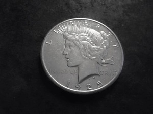 1925 S Silver Piece Dollar