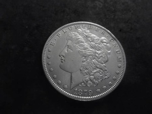 1879 O Morgan Silver Dollar