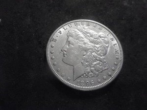 1896 O Morgan Silver Dollar