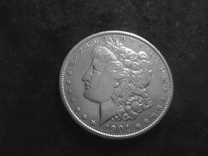 1901 Morgan Silver Dollar