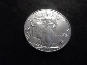2021 American Silver Eagle 1Oz. 99.9 Fine In MS From Unc Roll