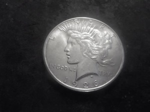 1926 D Silver Piece Dollar