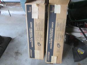 lot 27 image: Two 25 insulated flexible ducts, 6...