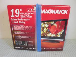 lot 47 image: Magnavox 19 LCD TV with digital tu...