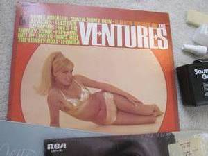 lot 76 image: Lot of vinyl records and care kit...