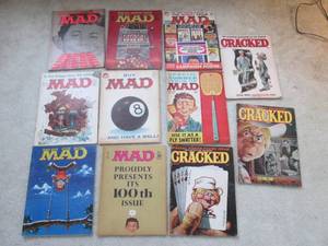 lot 80 image: MAD magazines...