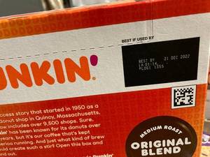 lot 107 image: Dunkin Donuts K-Cups